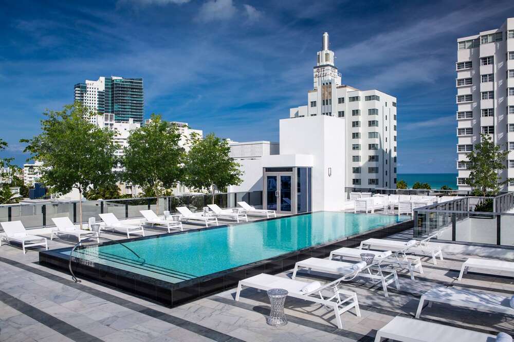 Latin Roof-top Pool Party - Hampton South Beach - Miami Beach - Florida  Dance Vacations