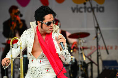 Elvis impersonator