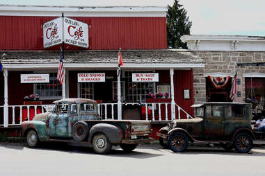 Outlaw Cafe in Virginia City, Montana