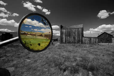 Reflection in Bodie, California