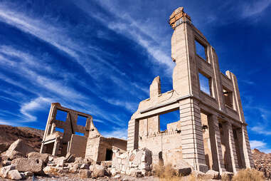Ruins in Rhyolite, Nevada