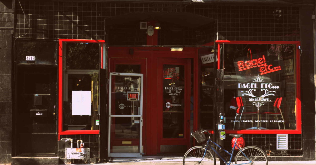 Bagel Etc. A Montreal, Canada Venue.