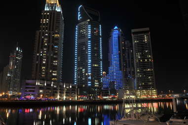 Dubai at night