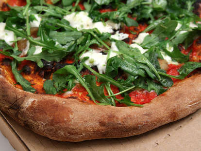 wood oven pizza