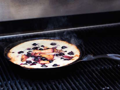 Grilled Fruit Cobbler — Thrillist Recipes