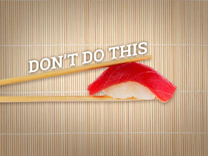 Thank us later 😉 #isosushi #sushi #chopsticks #hack #sushihack #food