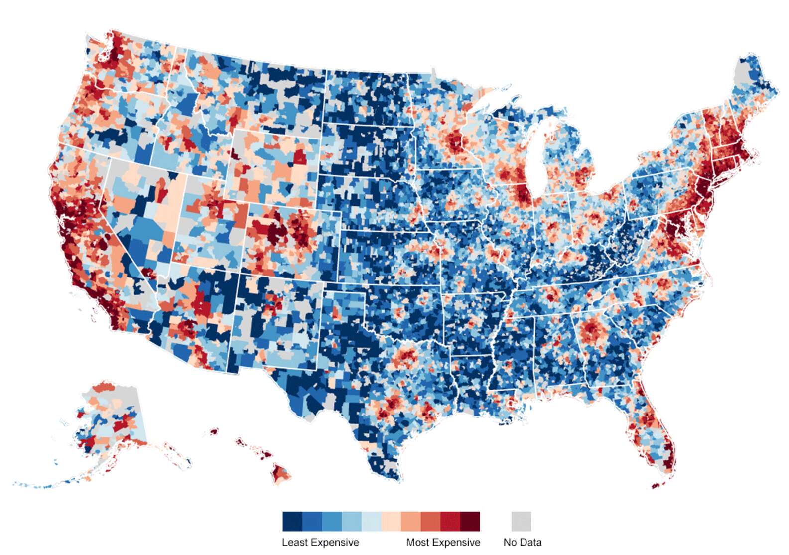 Interesting Maps of America - 12 Shockingly Interesting Maps of America ...