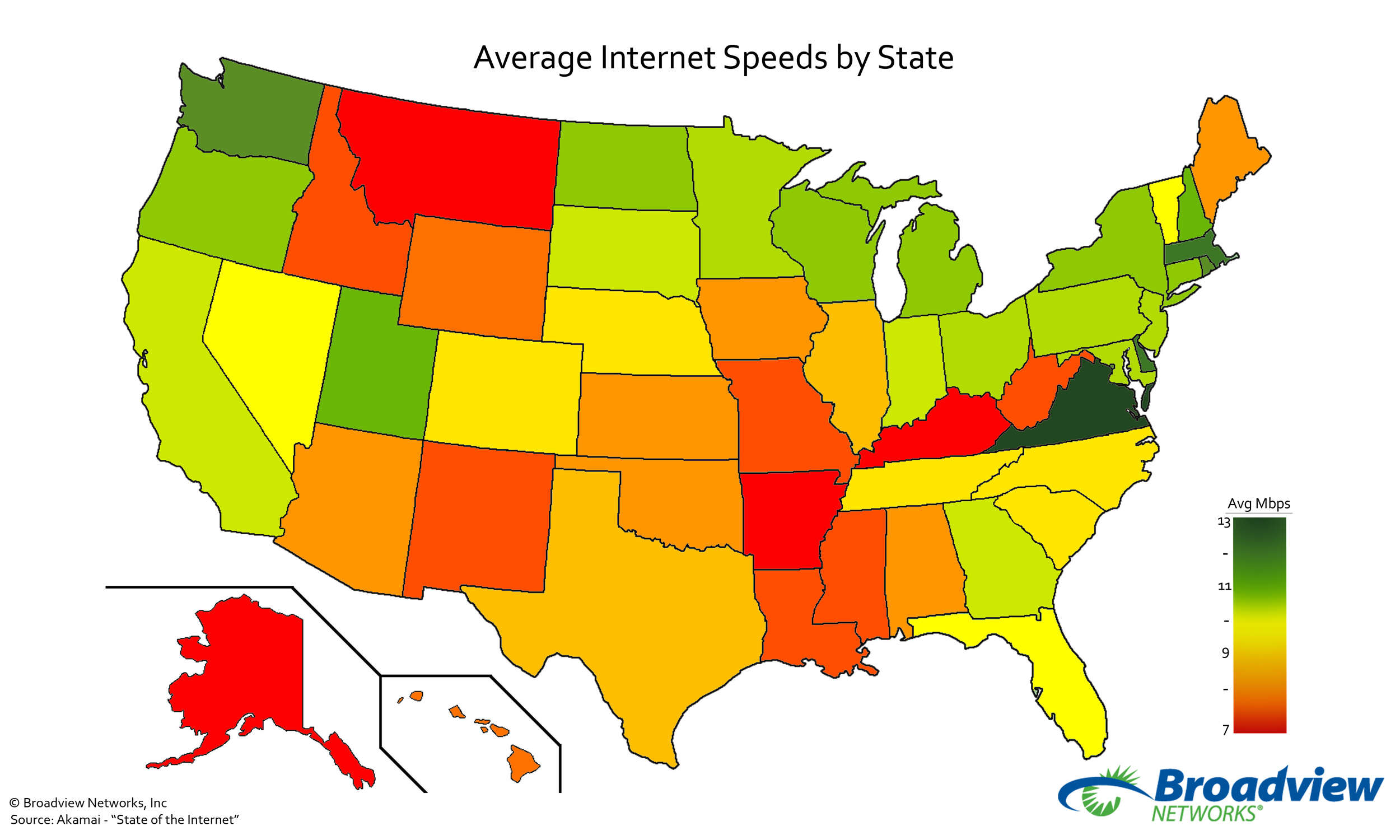 internet speed map