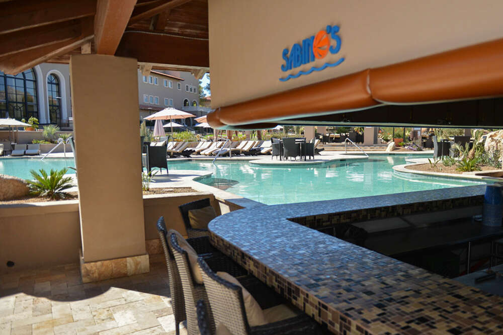 14 Incredible Swim-Up Pool Bars in the U.S.