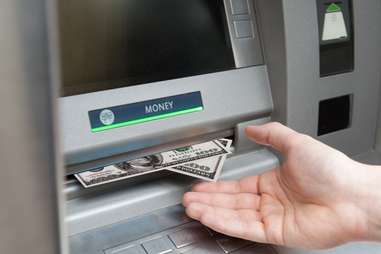 Cash coming out of ATM