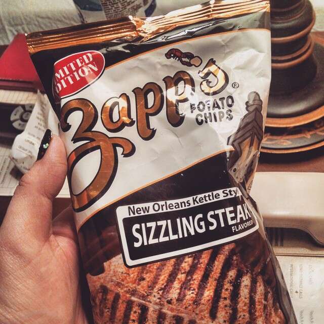 Zapp's Sizzling Steak chips