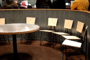Chipotle chairs