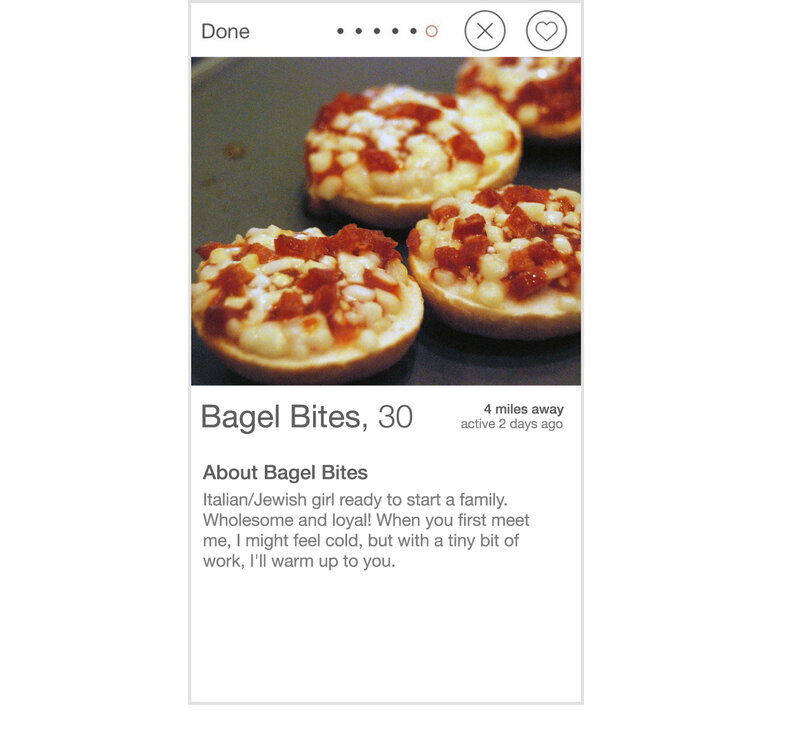 Tinder Profiles for Snacks - Thrillist