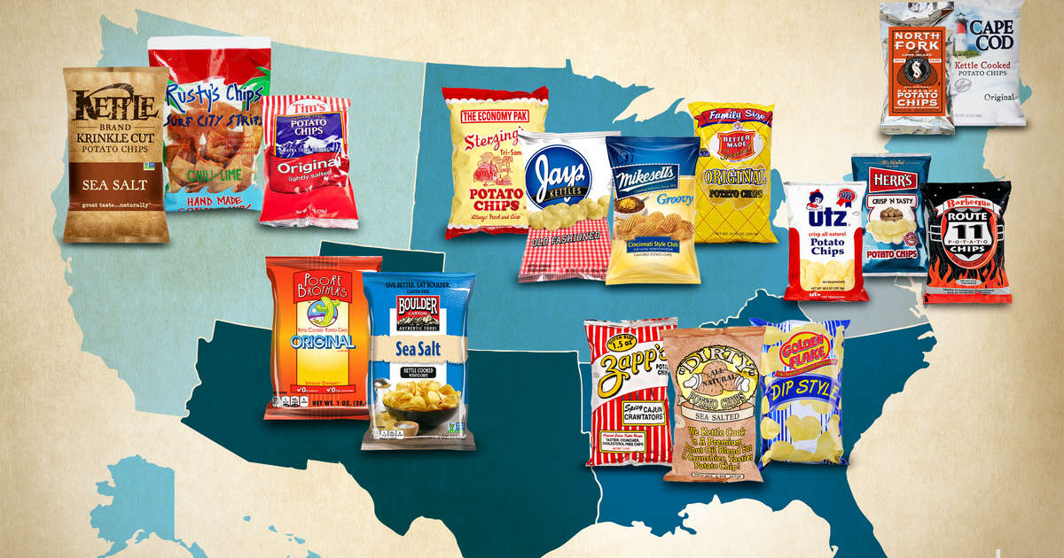 Regional Potato Chips Zapp S Utz Better Made Boulder Canyon Thrillist