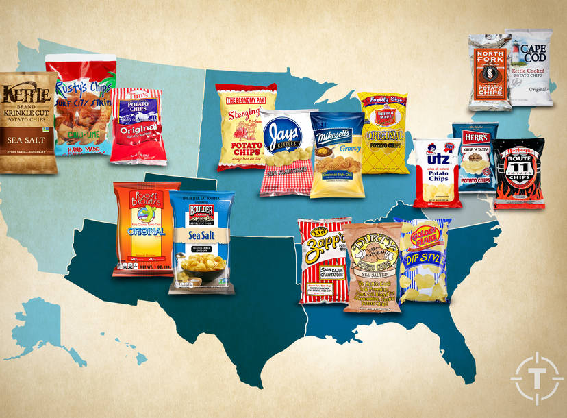 Regional Potato Chips Zapp S Utz Better Made Boulder Canyon Thrillist