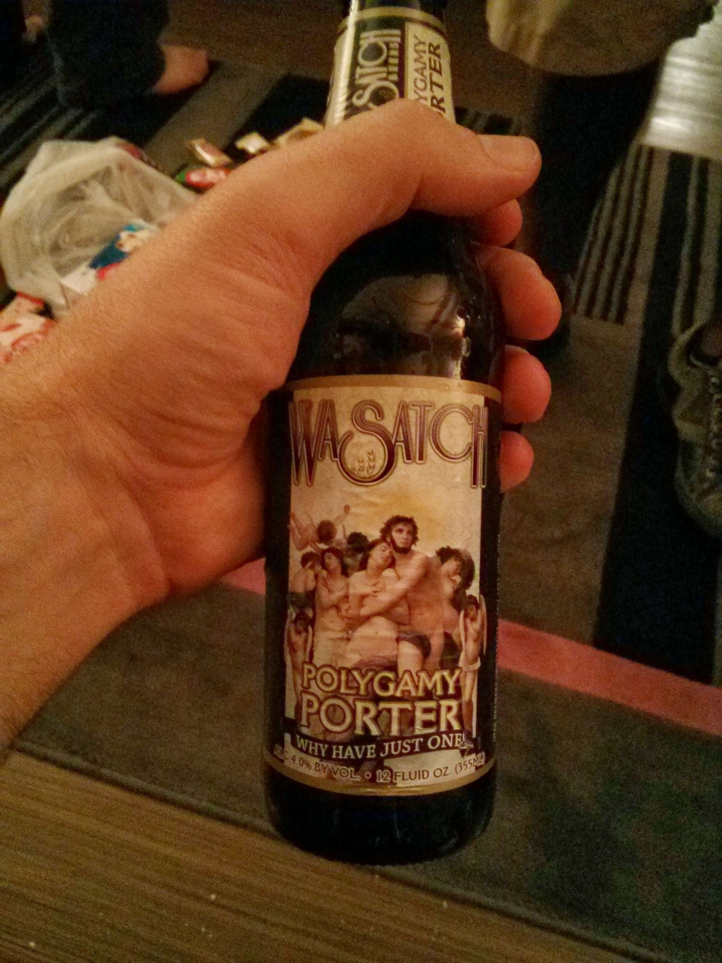 wasatch brewing polygamy porter