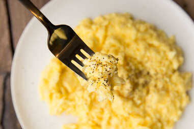 scrambled eggs