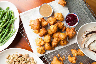 thanksgiving leftover fritters
