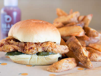 Fuku East Village chicken sandwich