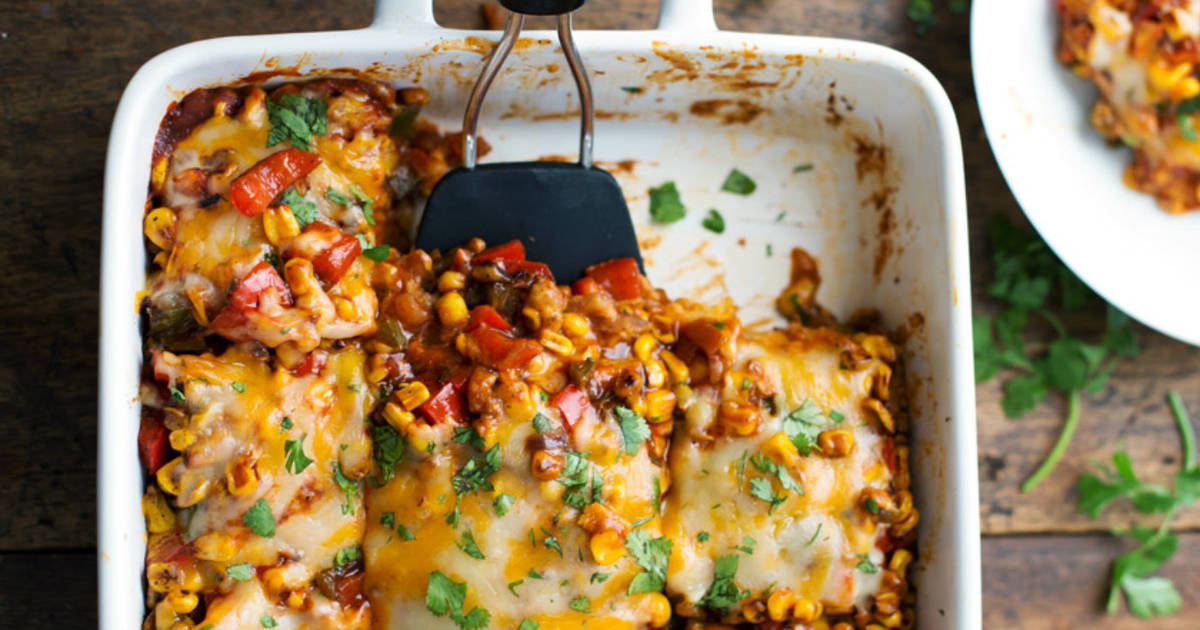 Slow Cooker Enchilada Quinoa - Creme De La Crumb