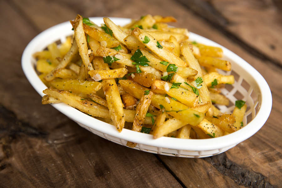 garlic fries recipe deep fried