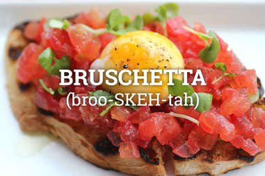 bruschetta