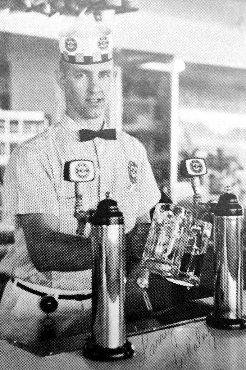 A&W soda jerk