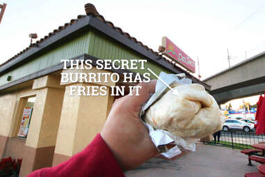 Del Taco stoner burrito
