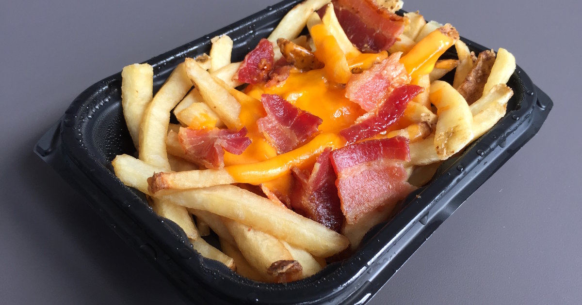 Wendy's Baconator Fries Bacon Cheese Fries Thrillist