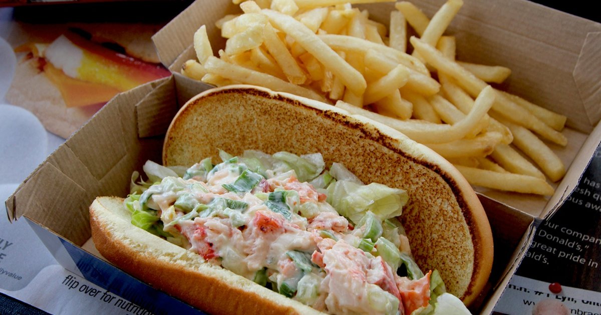 McLobster Roll Is Back at New England McDonald's Locations Thrillist