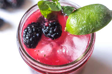 Blackberry Mint Mojito