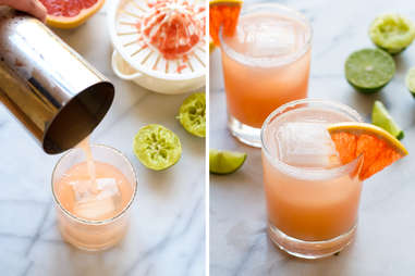 Fizzy Grapefruit Margarita