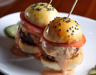 STK, STK steak sliders