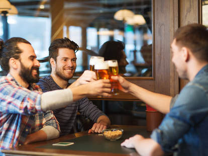 Cool guys at the bar