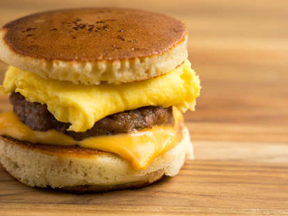 Healthier CopyCat McGriddle Sandwiches The Holy Mess