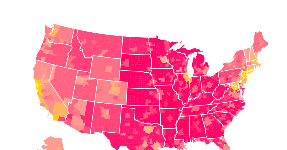 Cost of Living Map Purchasing Power of 100 in Every Major US City and