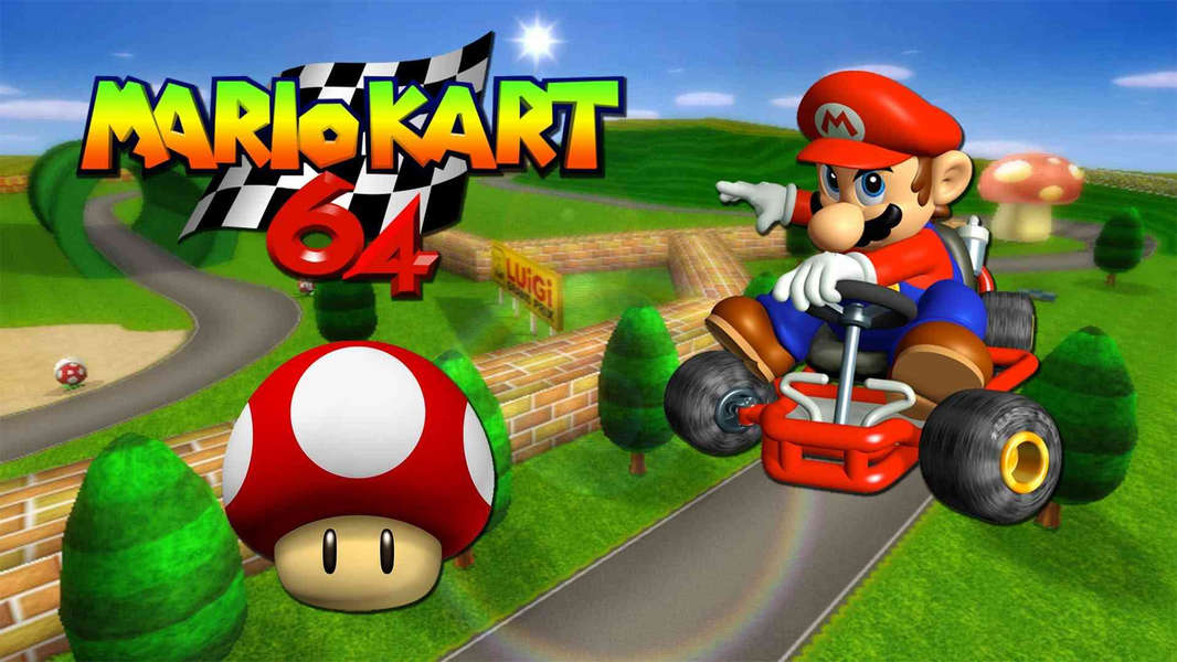 super mario kart n64