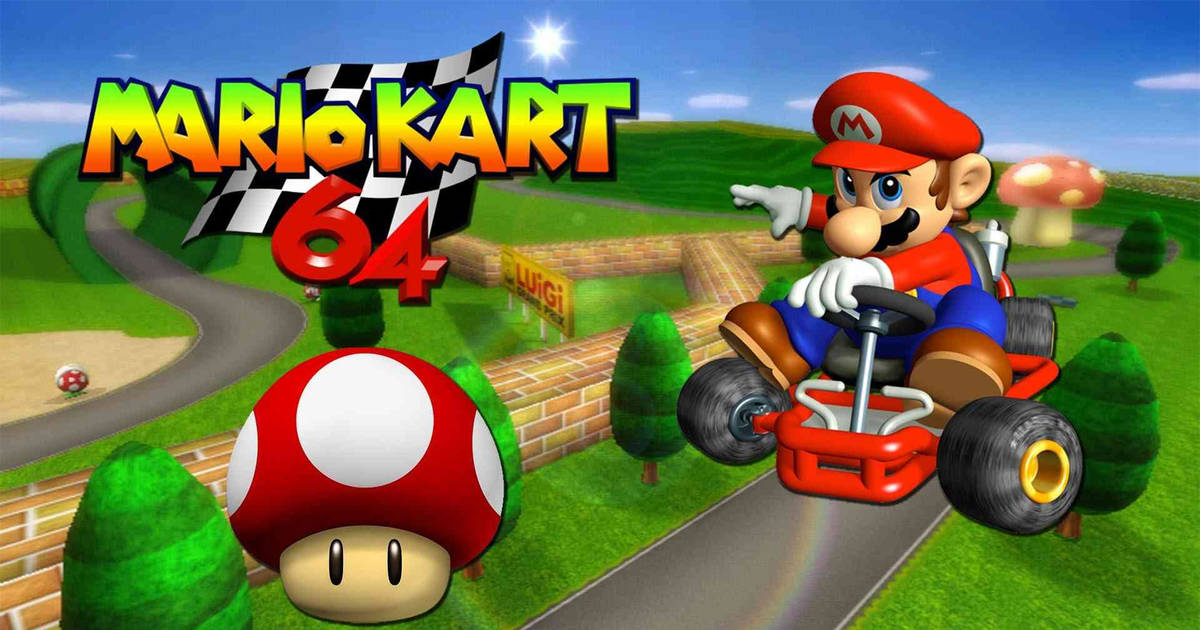 mario kart characters n64