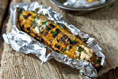 Sriracha beer butter grilled corn recipe