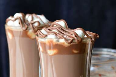 Spiked Nutella Hot Chocolate