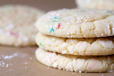 Funfetti Crackle Cookies -- Thrillist Recipes