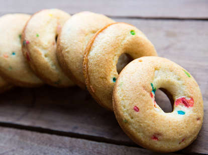 Funfetti Donuts -- Thrillist Recipes