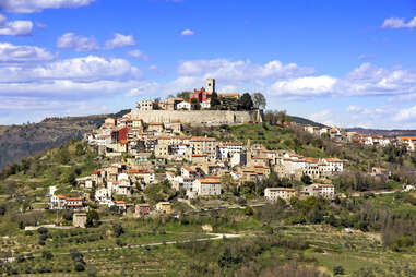 Istria, Croatia, port towns, northern peninsula