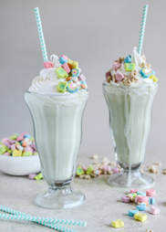 Lucky Charms milkshake