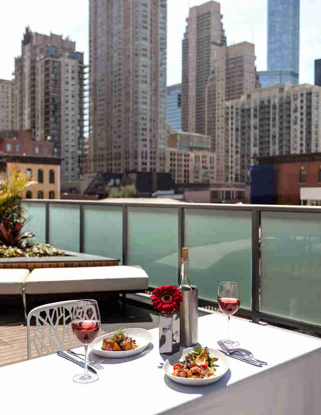 Rooftop Brunch in Chicago