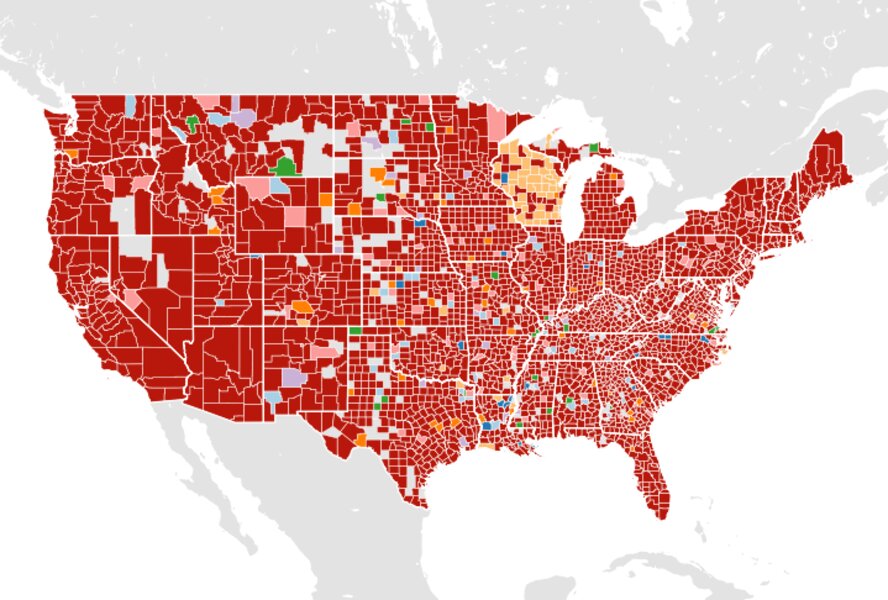 This Map Shows America's Fascination With Donald Trump - Thrillist