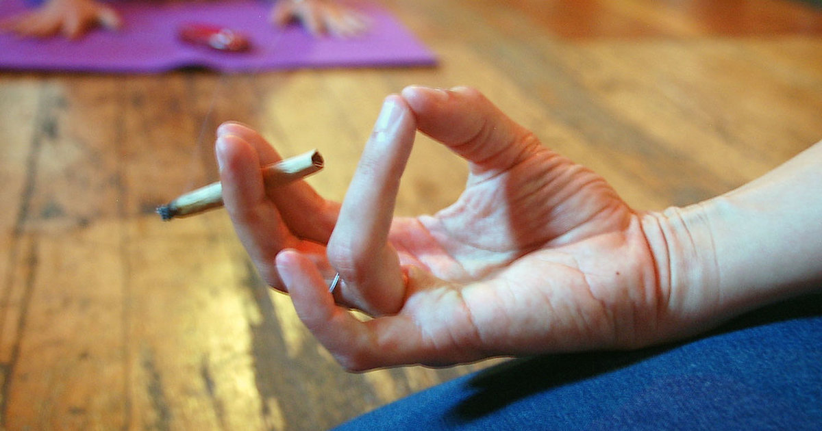 We Tried Doing Pot Yoga in SF Thrillist