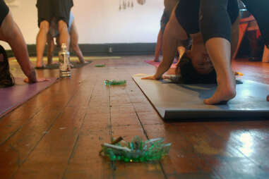 We Tried San Francisco's Weed-Infused Yoga Class