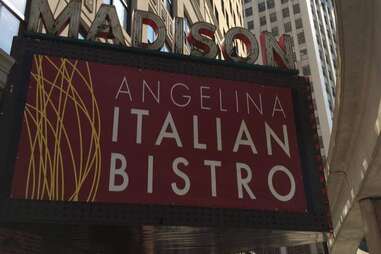 Angelina Italian Bistro, Downtown Detroit bars