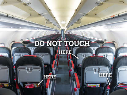 8 Dirtiest Parts of a Plane: Armrest, Toilet Handle, and SkyMall